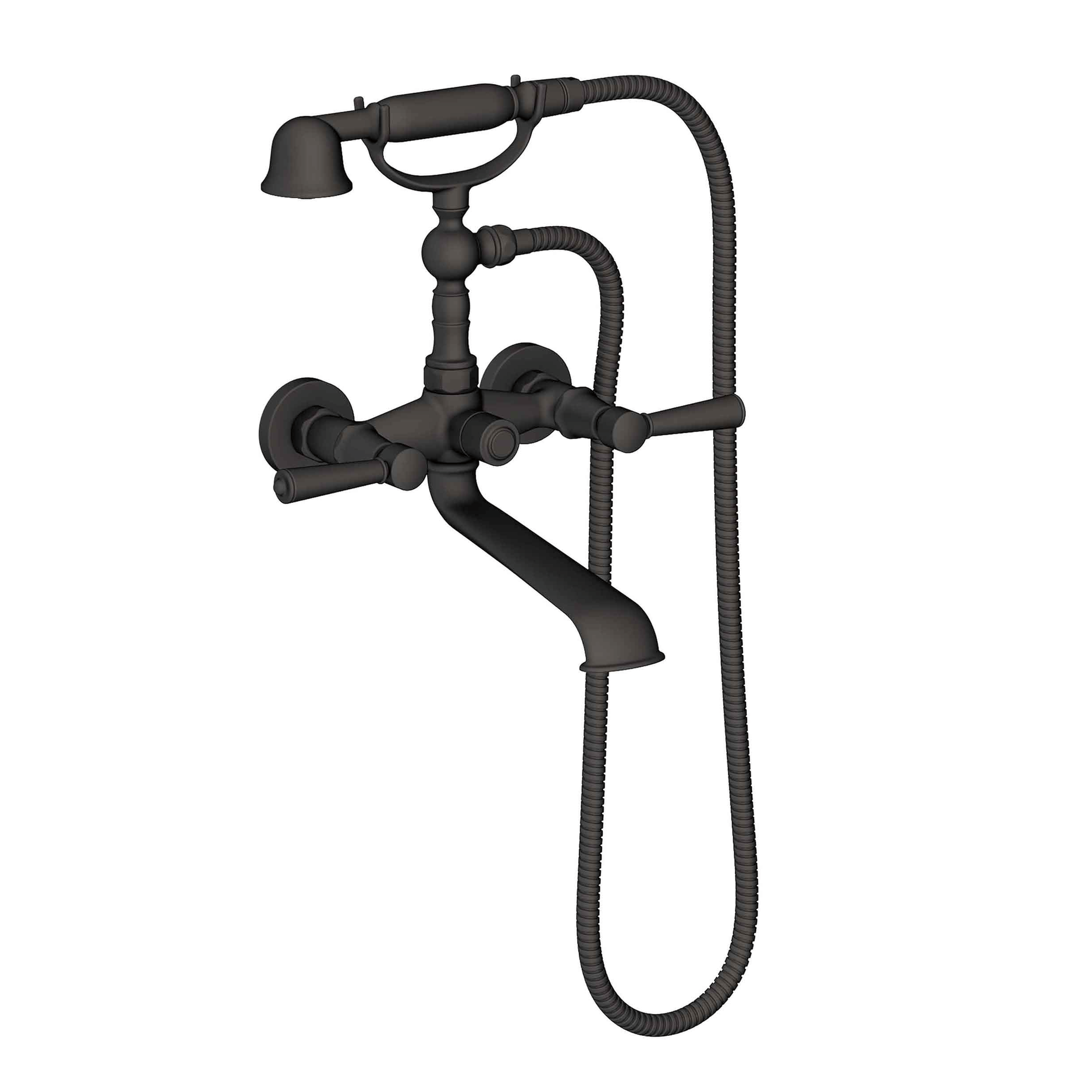 Newport Brass Metropole® Exposed Tub & Hand Shower Set - Wall Mount