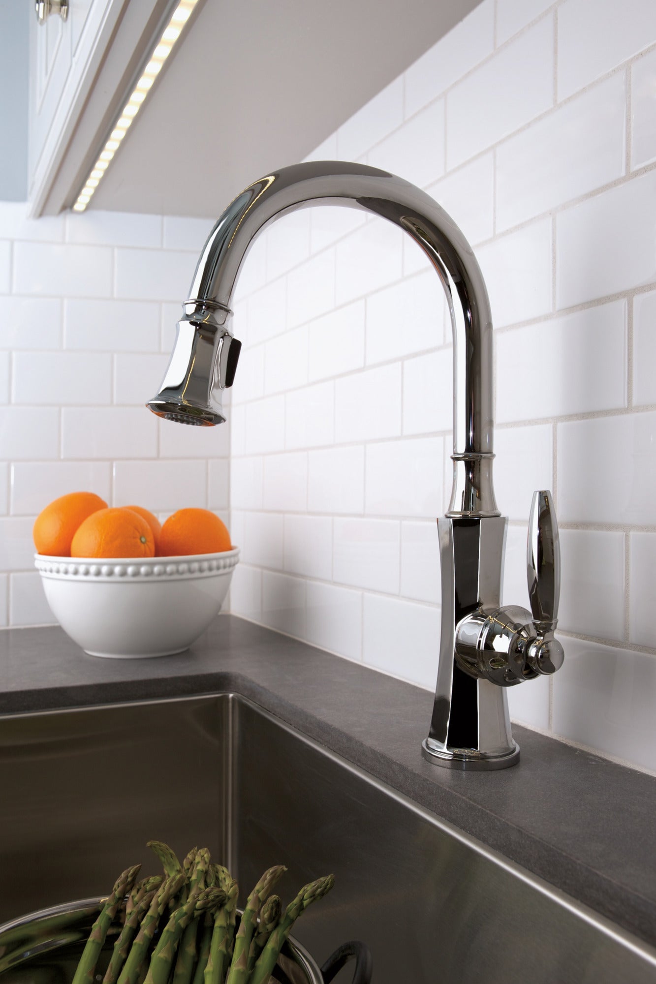 Newport Brass Metropole® Pull-Down Kitchen Faucet