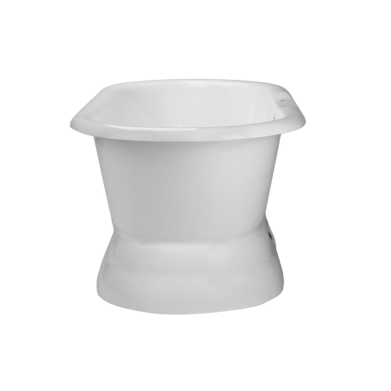 MAIDSTONE Sinclair Cast Iron Pedestal Double Ended Tub