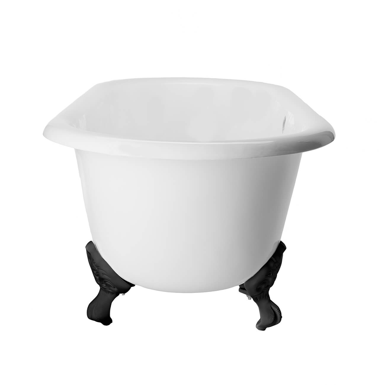 Maidstone Paloma Cast Iron Double Ended Clawfoot Bathtub - No Faucet Drillings