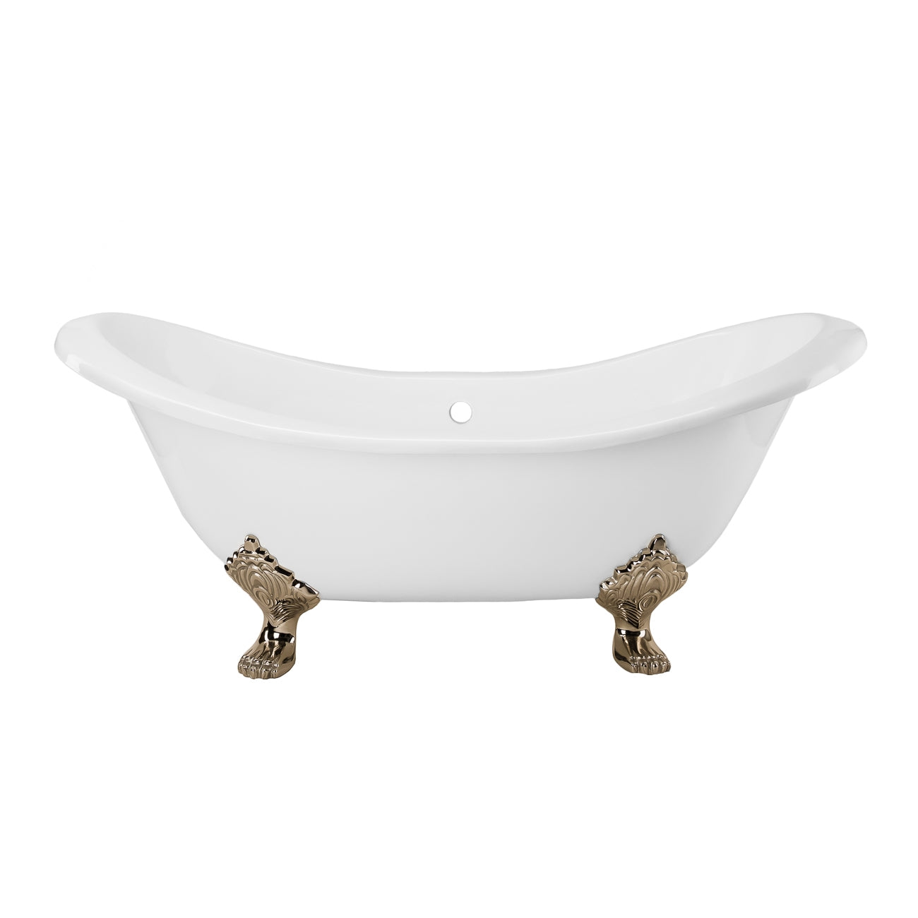 Maidstone Ravelle Cast Iron Double Slipper Bathtub – No Faucet Drillings