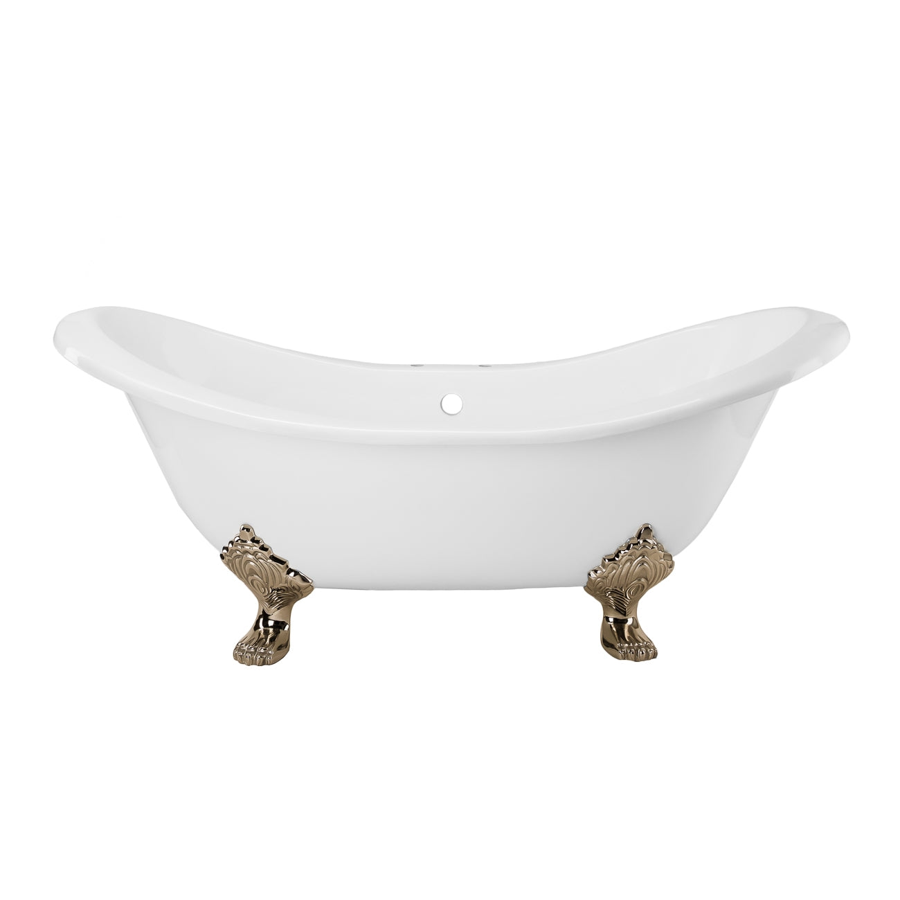 Maidstone Ravelle Cast Iron Double Slipper Bathtub – No Faucet Drillings