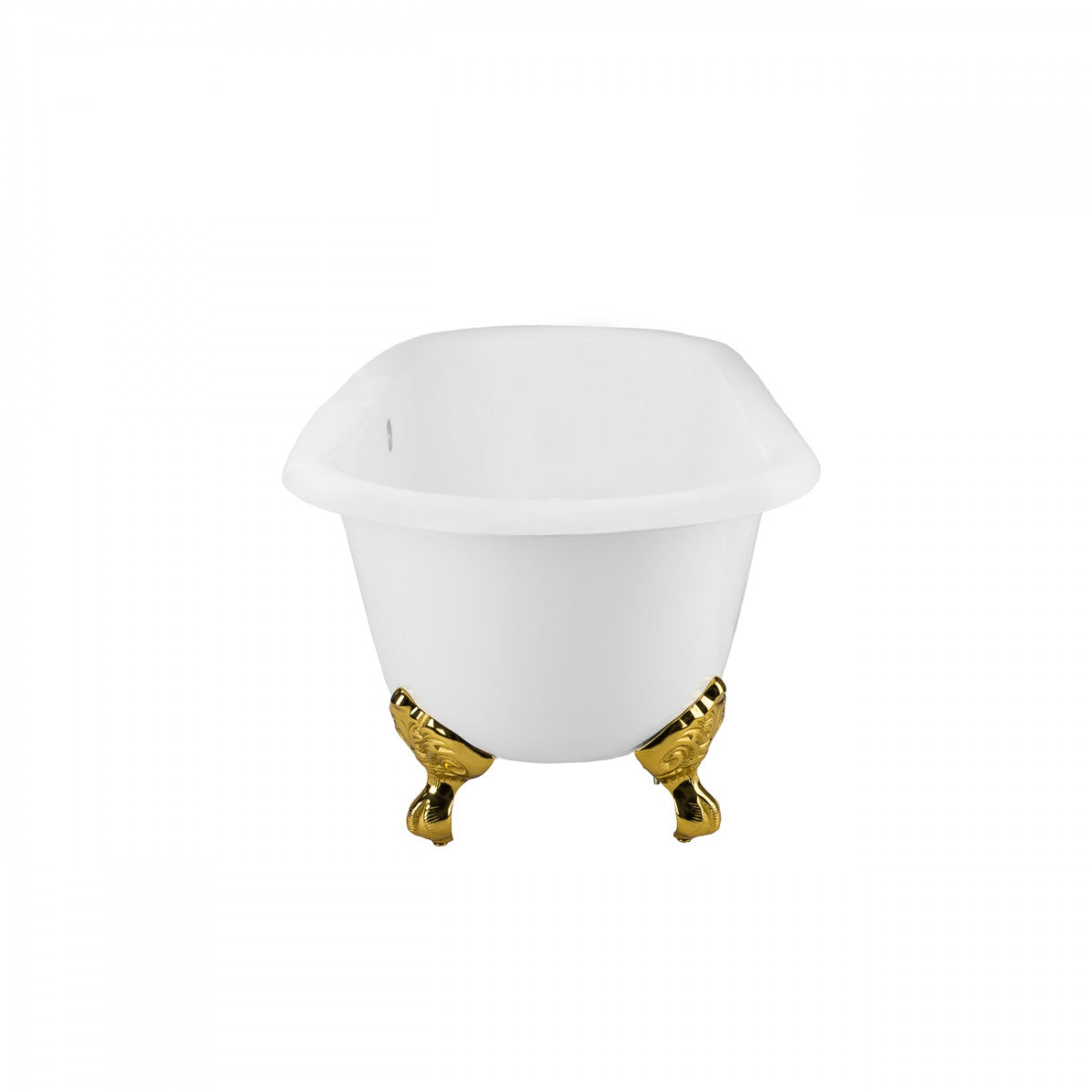 Maidstone Paloma Cast Iron Double Ended Clawfoot Bathtub - No Faucet Drillings