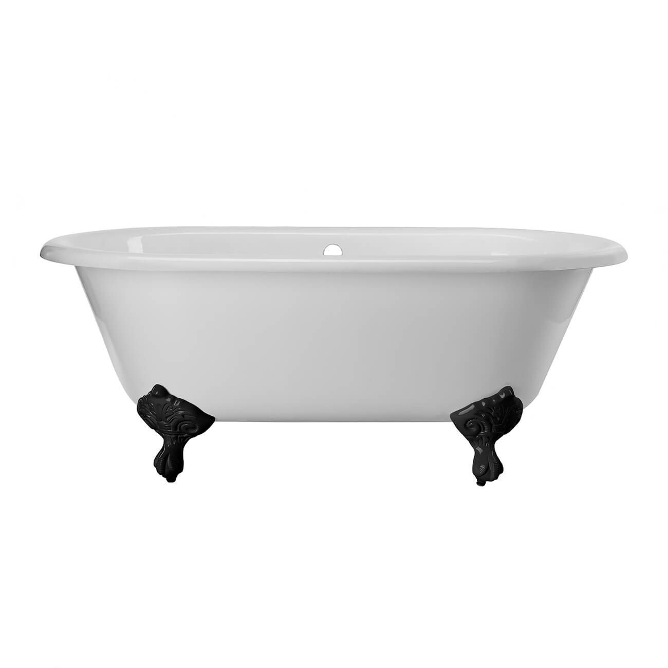 Maidstone Paloma Cast Iron Double Ended Clawfoot Bathtub - No Faucet Drillings