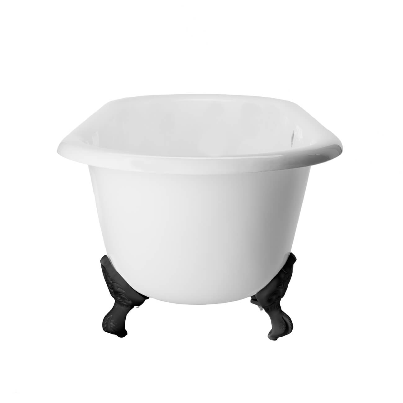 Maidstone Paloma Cast Iron Double Ended Clawfoot Bathtub - No Faucet Drillings