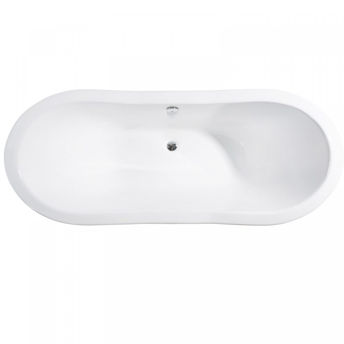 Maidstone Ravelle Cast Iron Double Slipper Bathtub – No Faucet Drillings