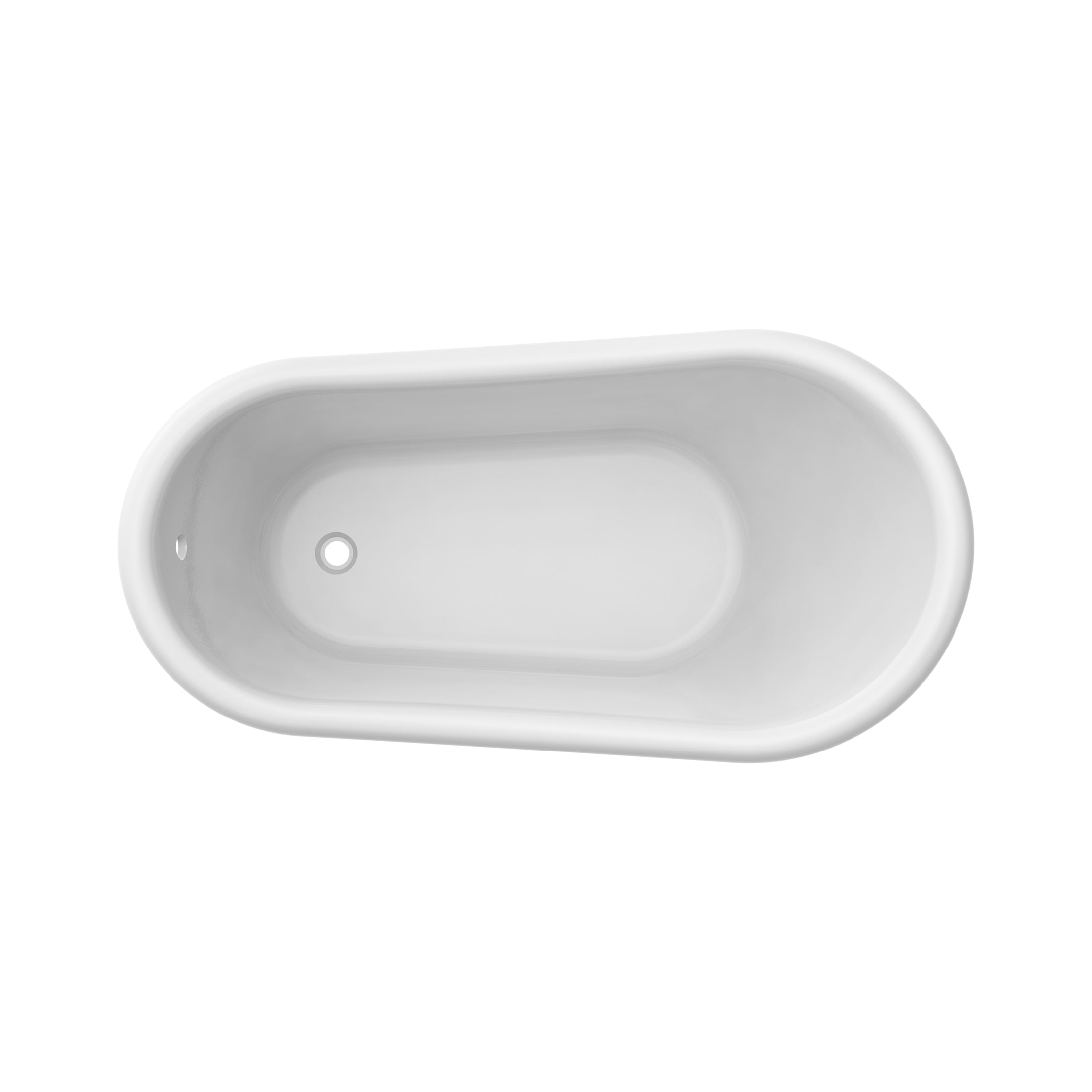 Maidstone Isaiah II Acrylic Slipper Clawfoot Tub - Imperial Ball and Claw Feet