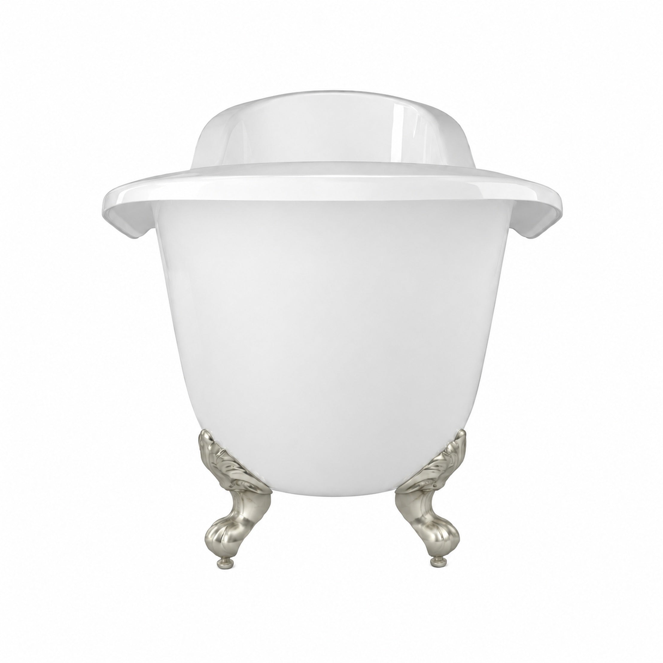 Maidstone Amandine II Acrylic Double Slipper Clawfoot Tub - Imperial Ball and Claw Feet