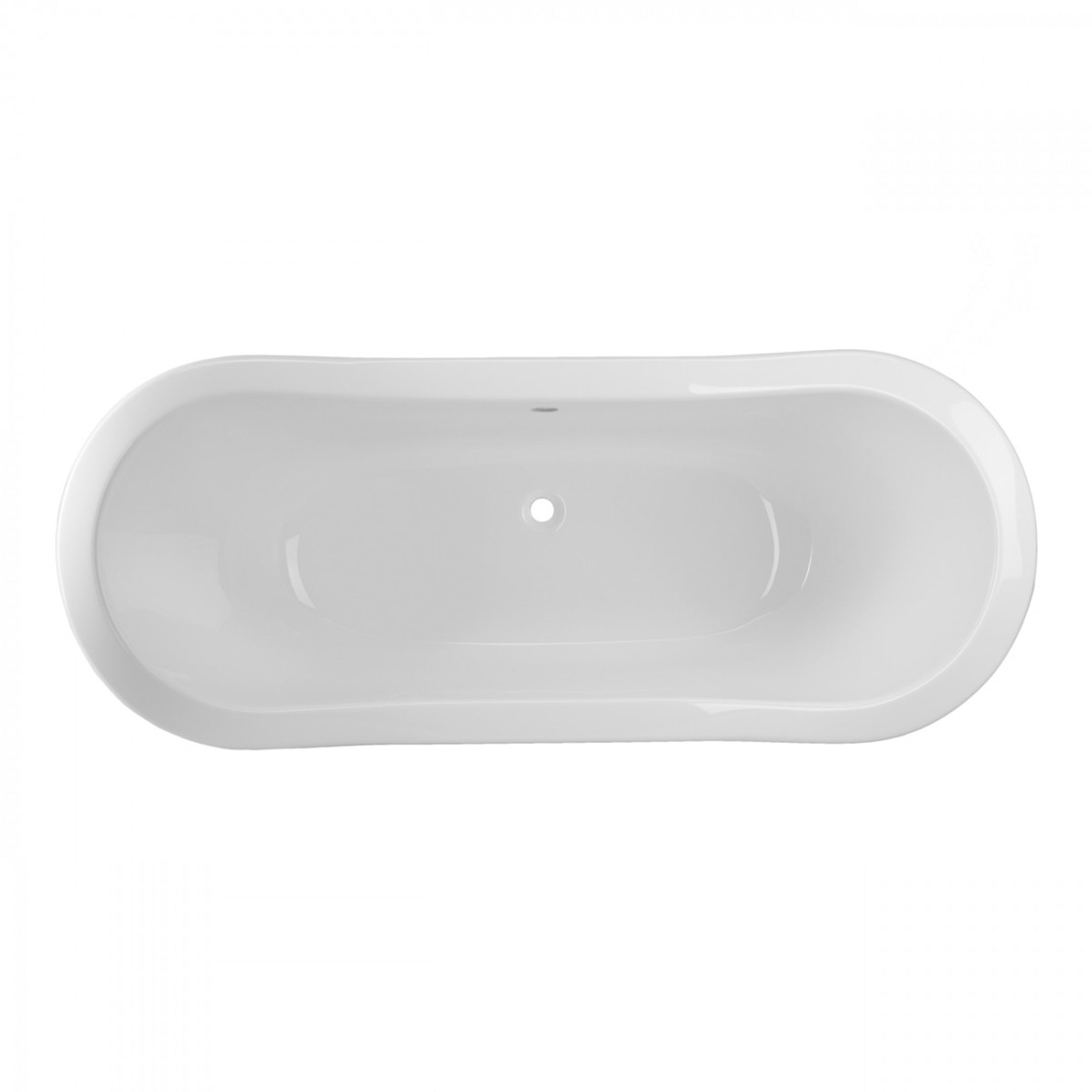 Maidstone Amandine II Acrylic Double Slipper Clawfoot Tub - Imperial Ball and Claw Feet