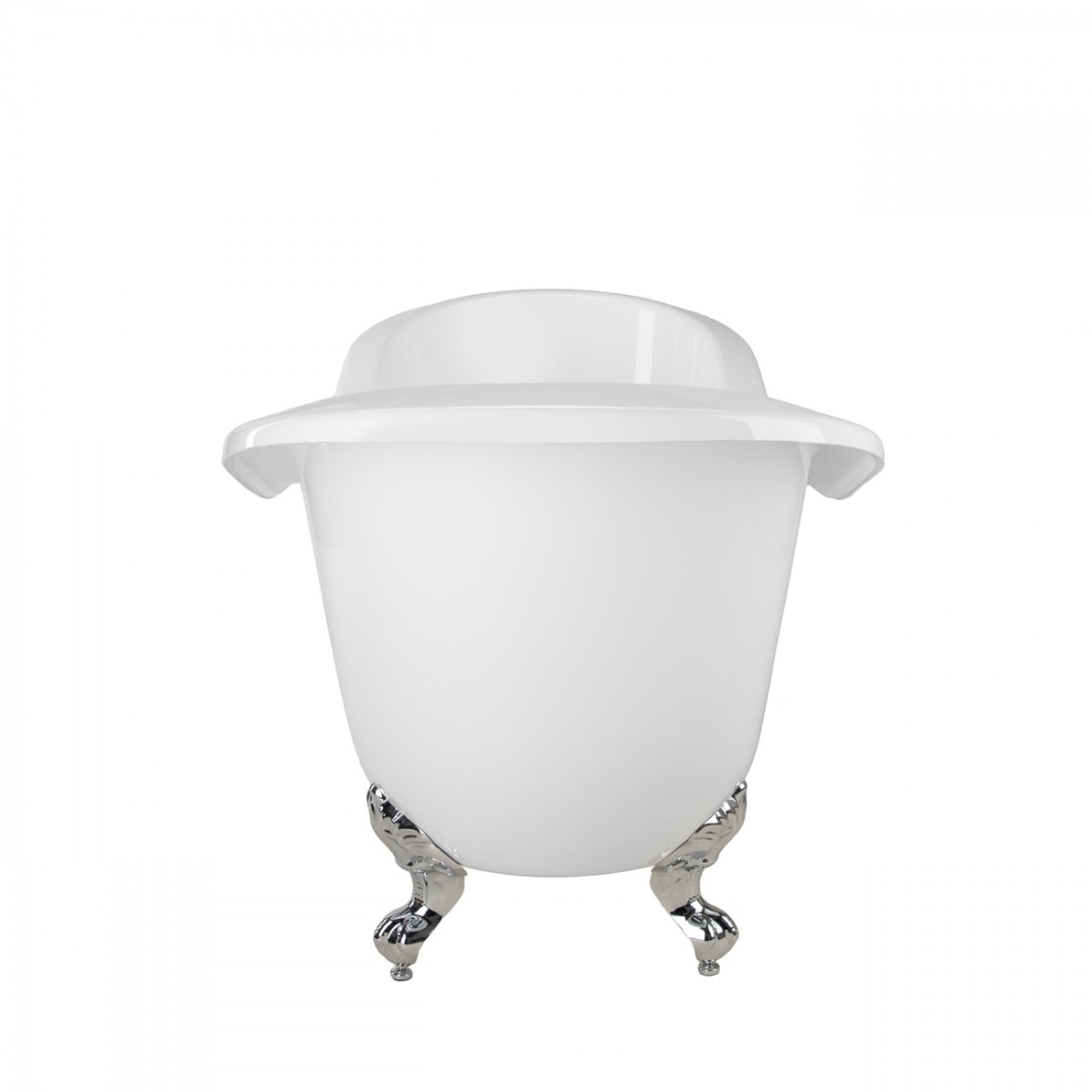 Maidstone Amandine II Acrylic Double Slipper Clawfoot Tub - Imperial Ball and Claw Feet