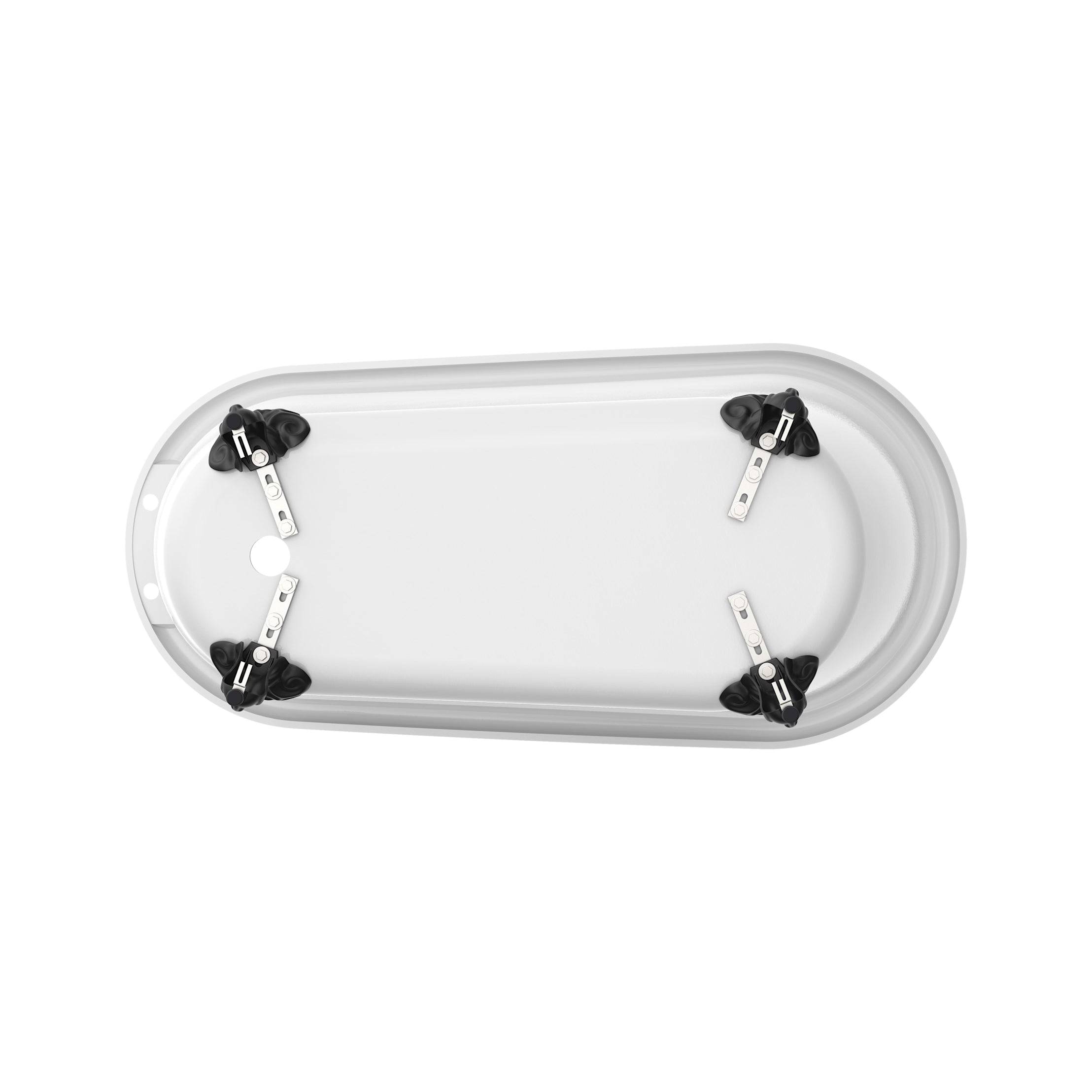 Maidstone Hawke II Acrylic Slipper Clawfoot Tub - Imperial Ball and Claw Feet