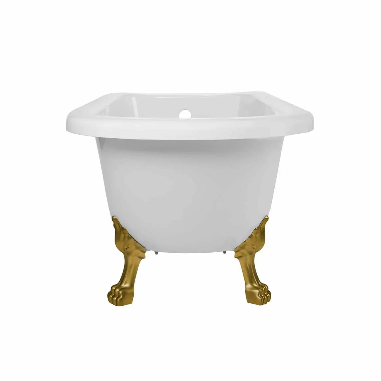 Maidstone Adair Acrylic Clawfoot Classic Tub - Lion Paw Feet