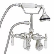 MAIDSTONE Tub Wall Mount English Telephone Faucet - Down Spout