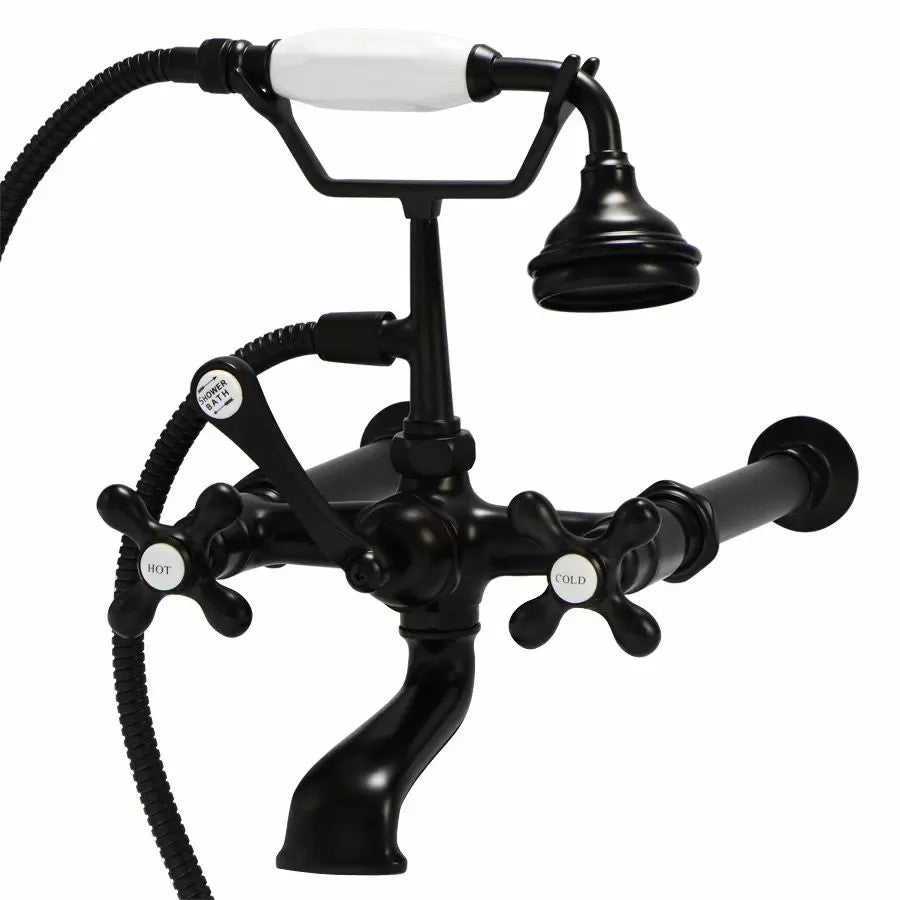 MAIDSTONE Wall Mount English Telephone Faucet - Classic Spout