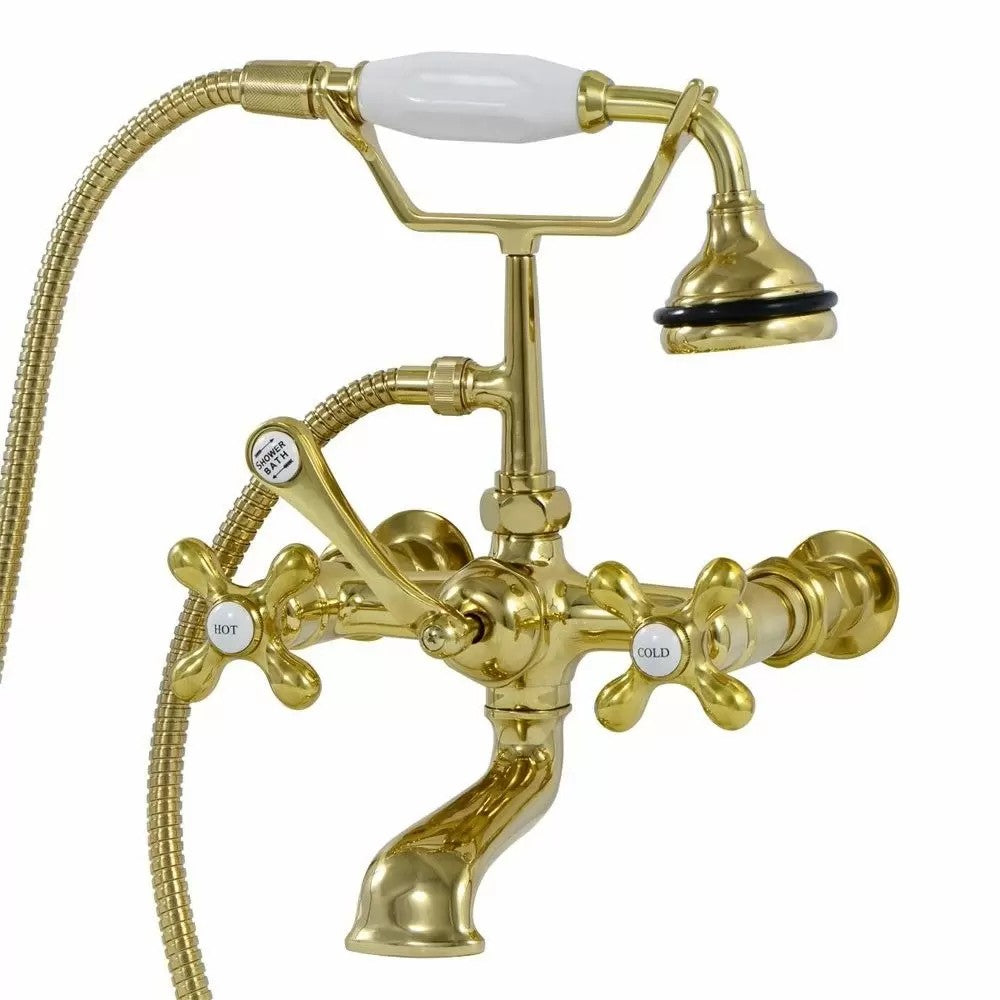 MAIDSTONE Wall Mount English Telephone Faucet - Classic Spout