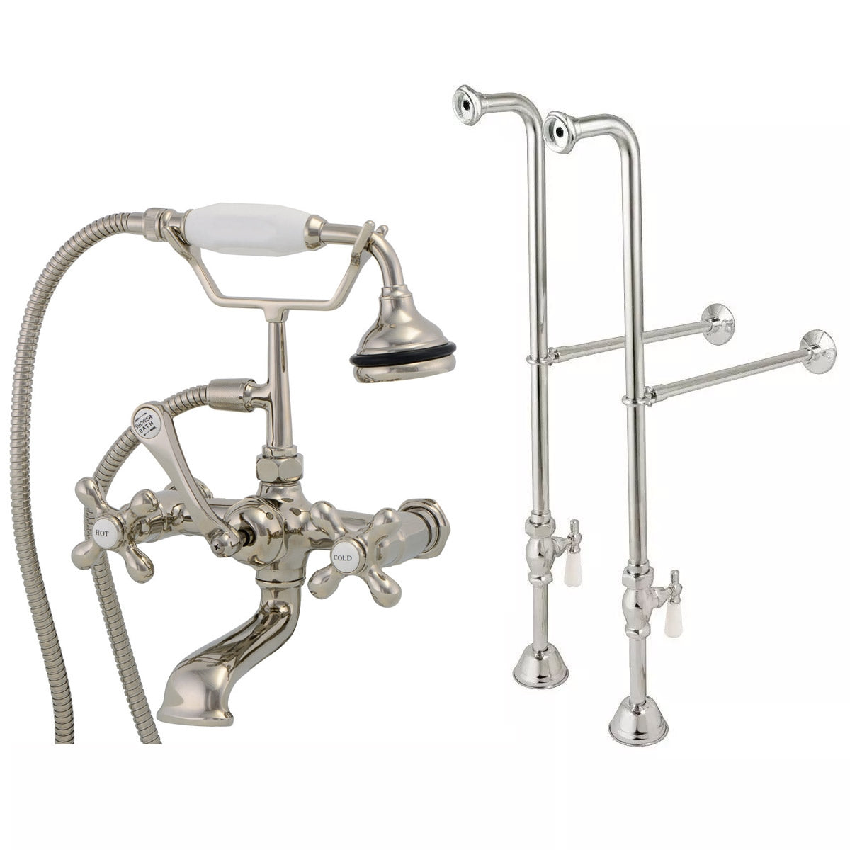 MAIDSTONE Freestanding English Telephone Faucet - Classic Spout