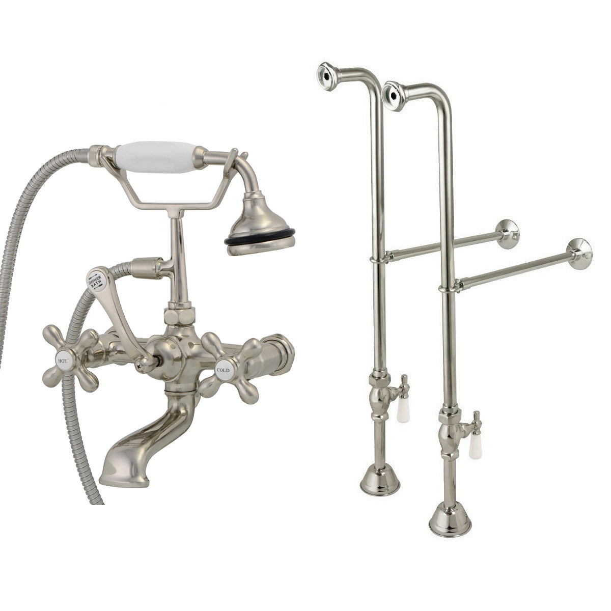 MAIDSTONE Freestanding English Telephone Faucet - Classic Spout