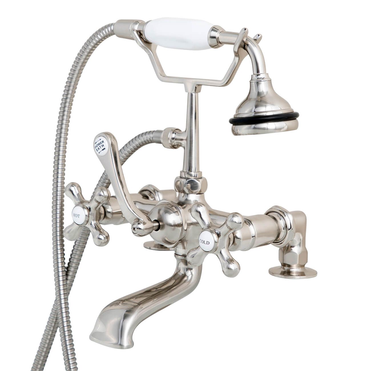 MAIDSTONE Rim Mount English Telephone Faucet - Classic Spout