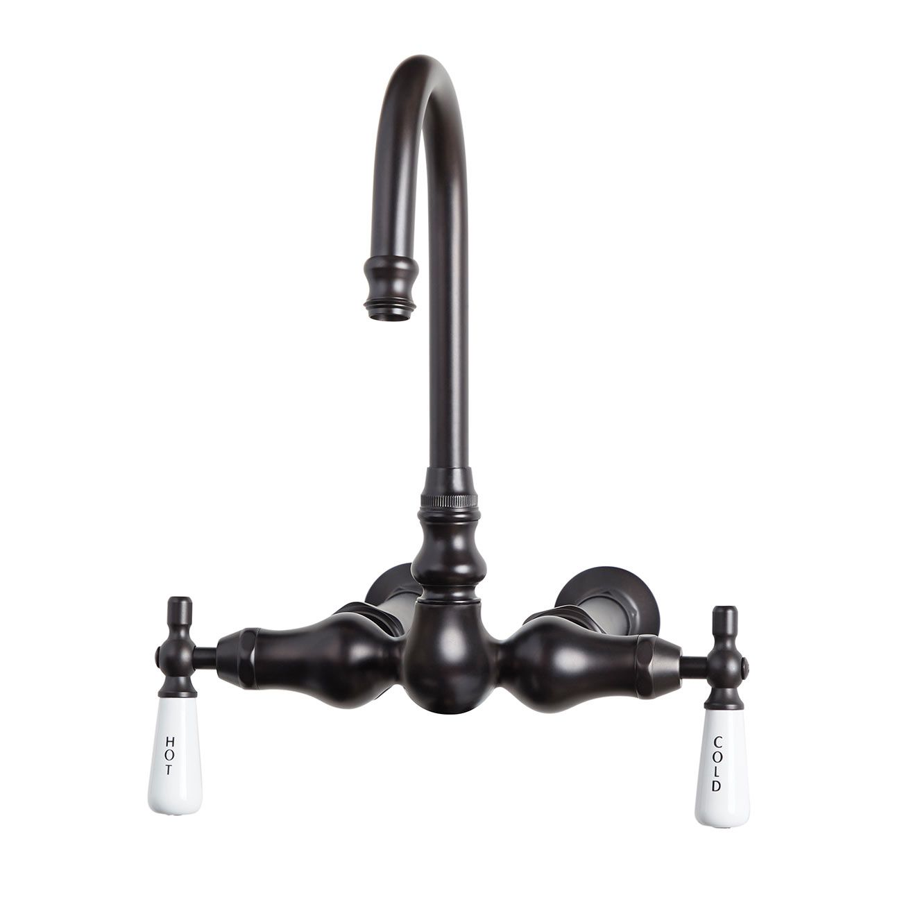 MAIDSTONE Wall Mount Faucet - Gooseneck Spout