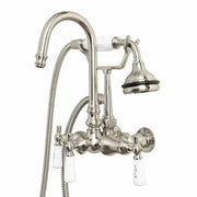 MAIDSTONE Wall Mount English Telephone Faucet - Gooseneck Spout