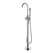 MAIDSTONE Contemporary Freestanding Bathtub Faucet - Chrome