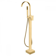 MAIDSTONE Contemporary Freestanding Gooseneck Tub Faucet