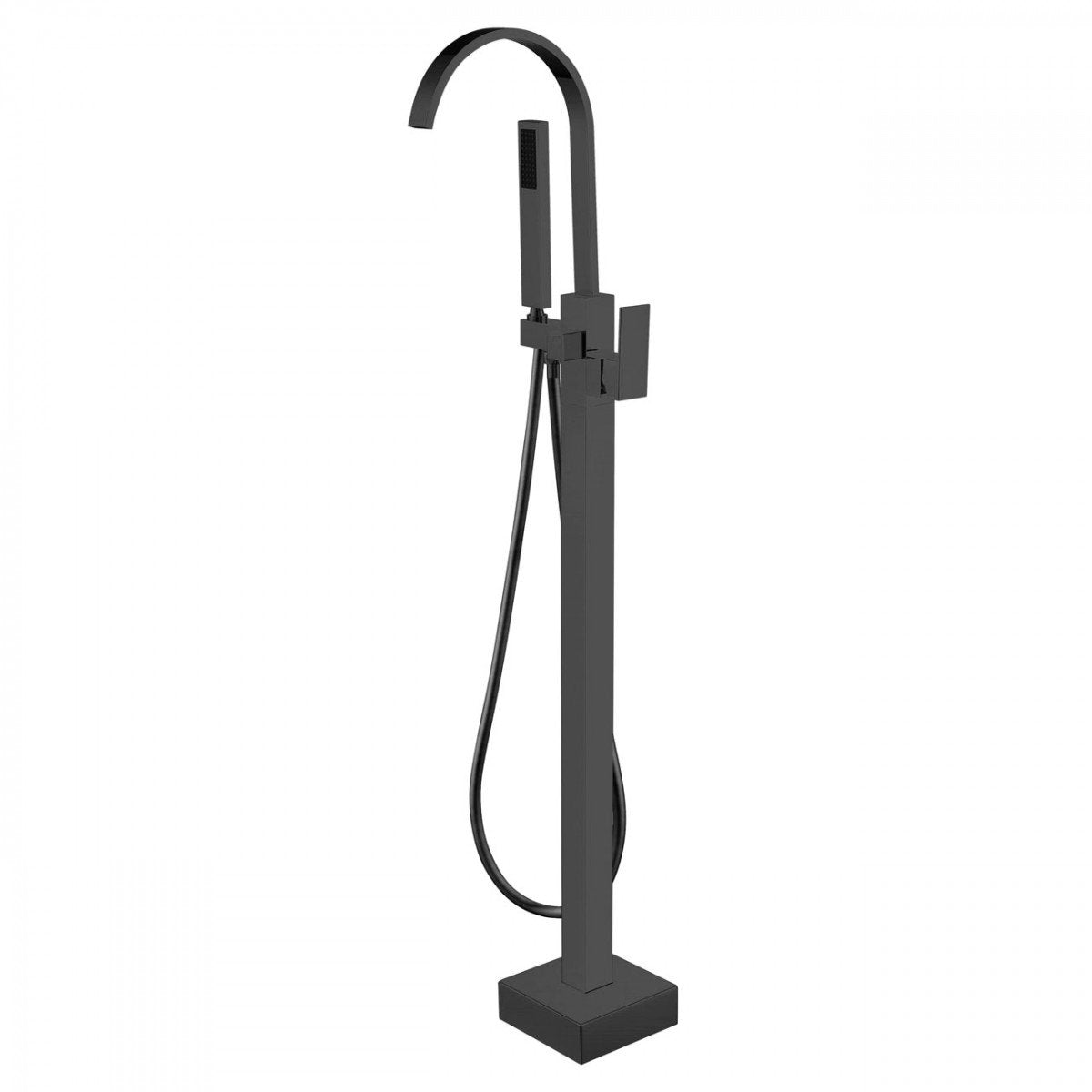 MAIDSTONE Contemporary Freestanding Gooseneck Tub Faucet