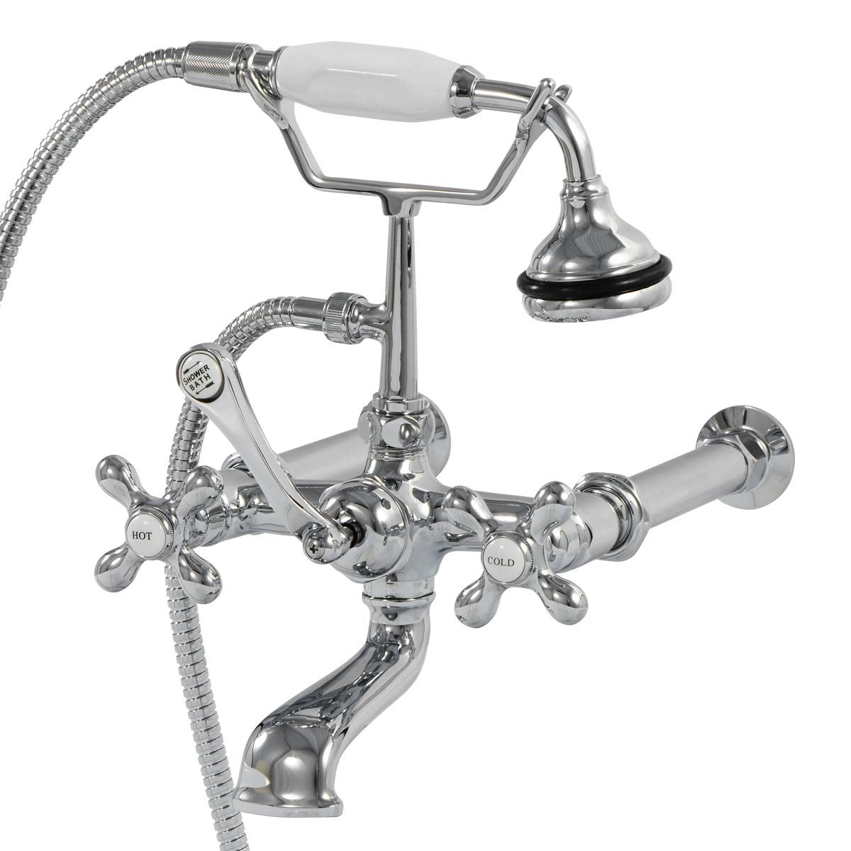 MAIDSTONE Wall Mount English Telephone Faucet - Classic Spout