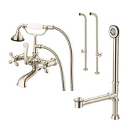 MAIDSTONE Freestanding English Telephone Faucet Set with Handshower