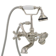 MAIDSTONE Tub Wall Mount English Telephone Faucet - Classic Spout