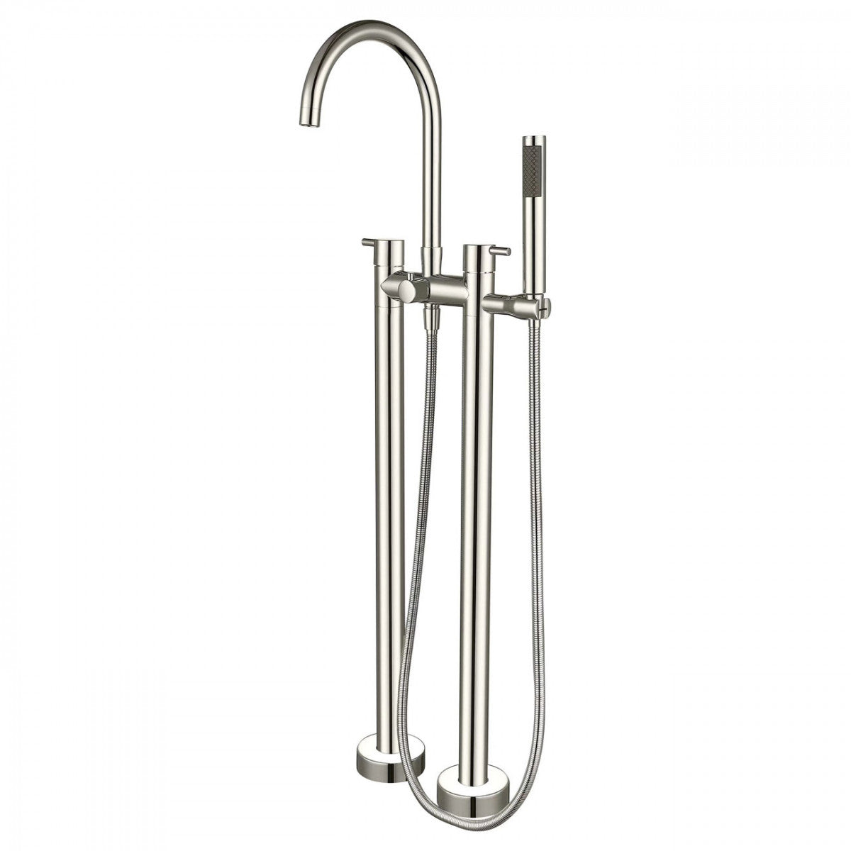 MAIDSTONE Double Post Freestanding Gooseneck Faucet