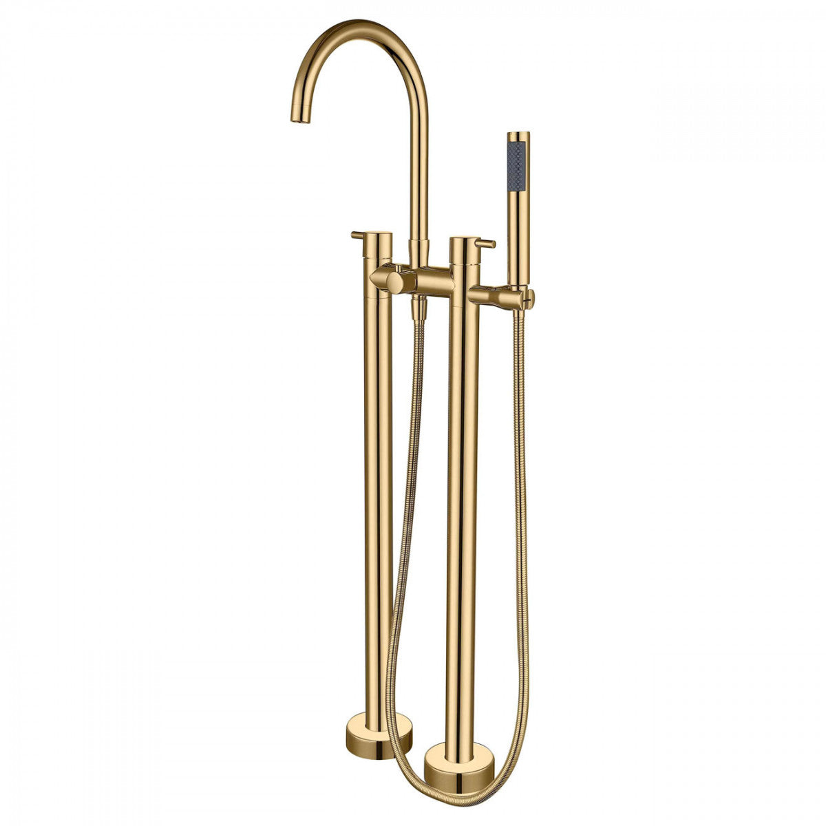 MAIDSTONE Double Post Freestanding Gooseneck Faucet