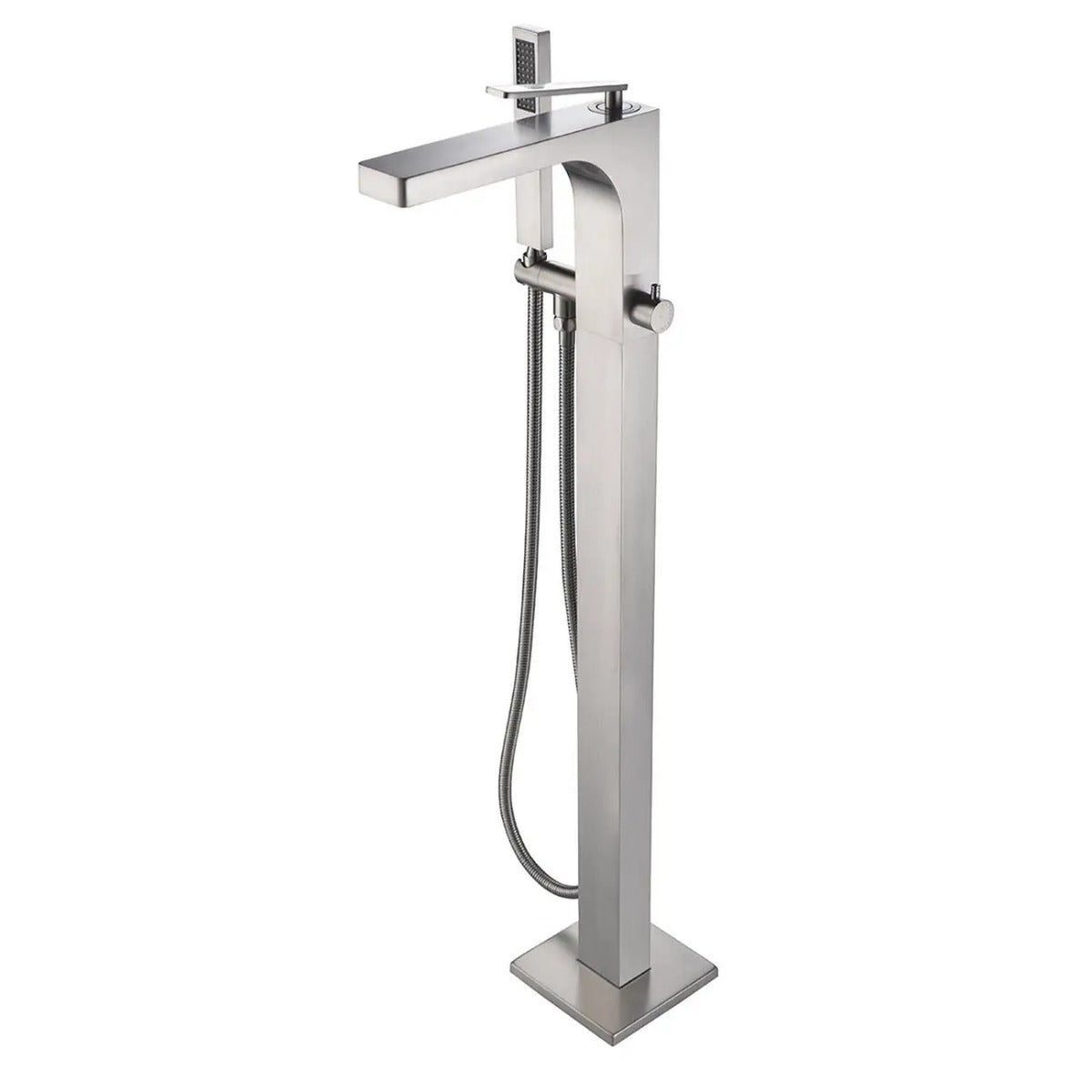MAIDSTONE Infinity High-Flow Geometric Freestanding Tub Faucet
