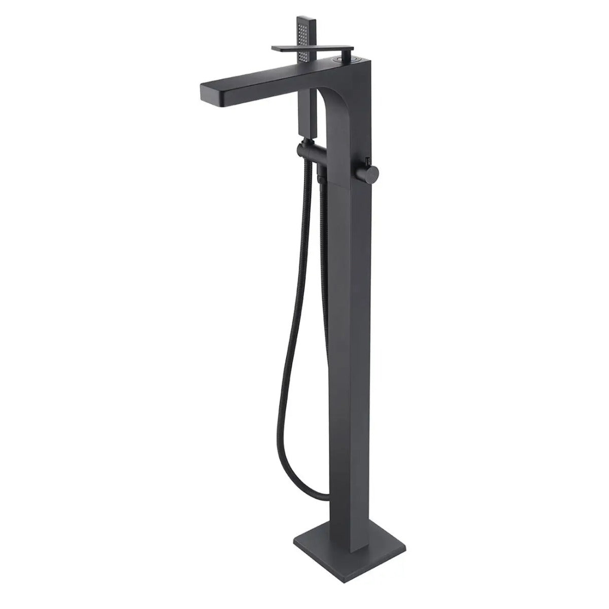 MAIDSTONE Infinity High-Flow Geometric Freestanding Tub Faucet