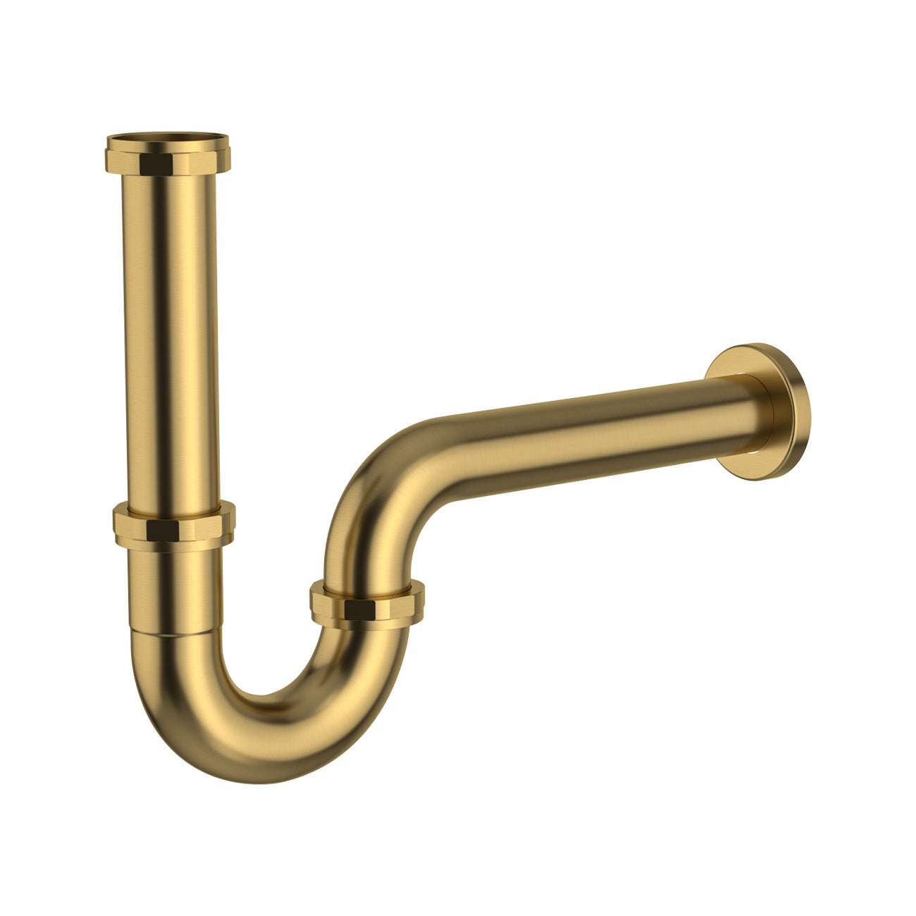 MAIDSTONE Solid Brass Kitchen Sink P Trap