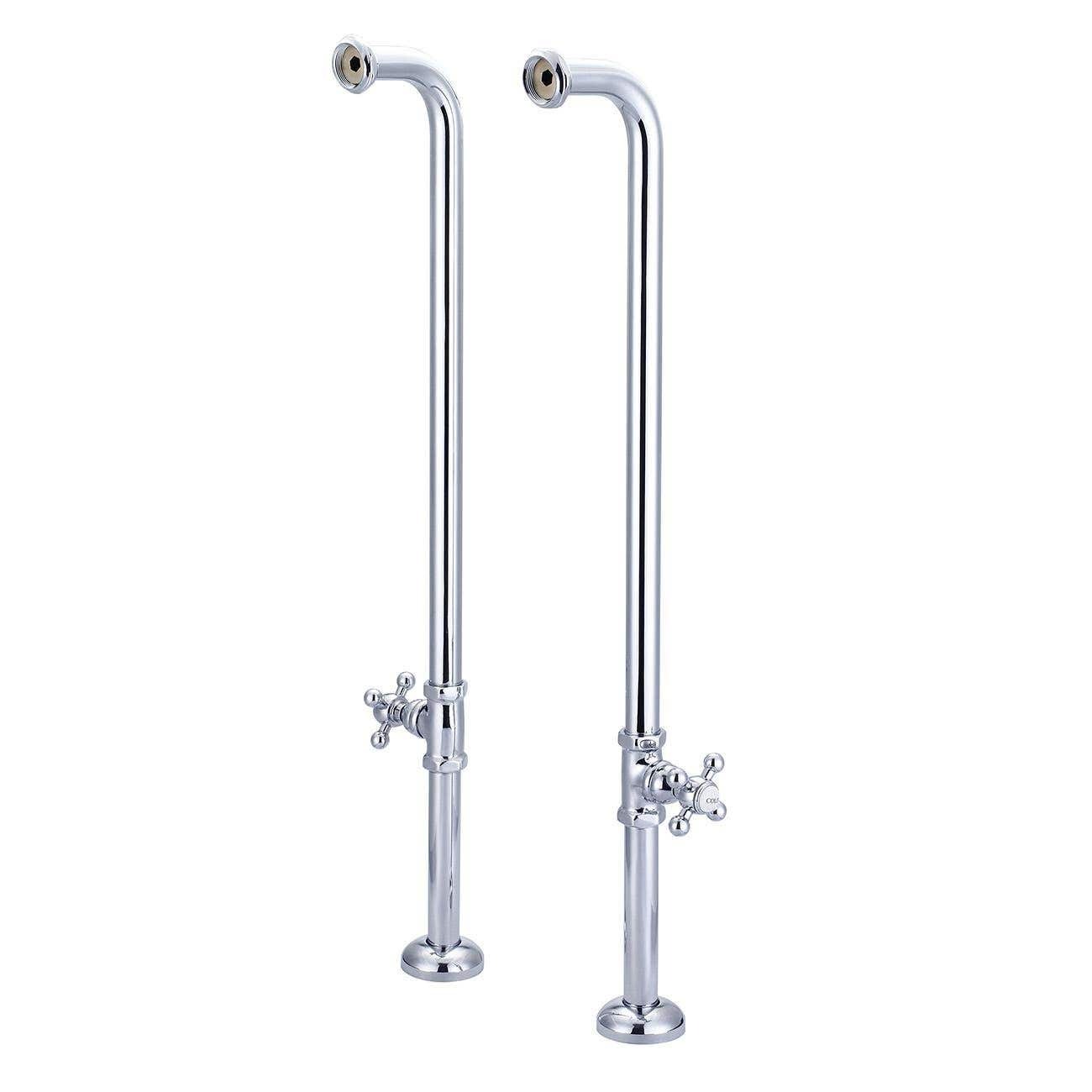 MAIDSTONE Single Offset Freestanding Tub Supply Lines
