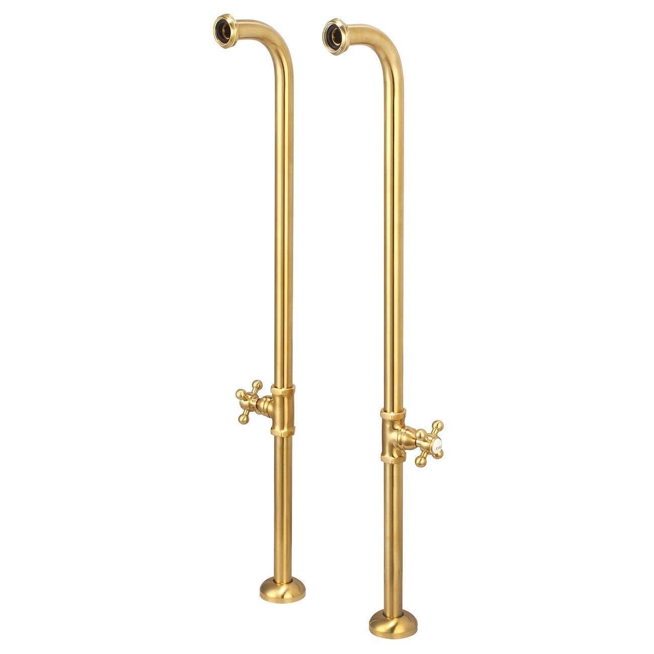 MAIDSTONE Single Offset Freestanding Tub Supply Lines