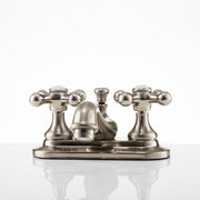 MAIDSTONE Charlotte Centerset Bathroom Sink Faucet - Metal Cross Handles