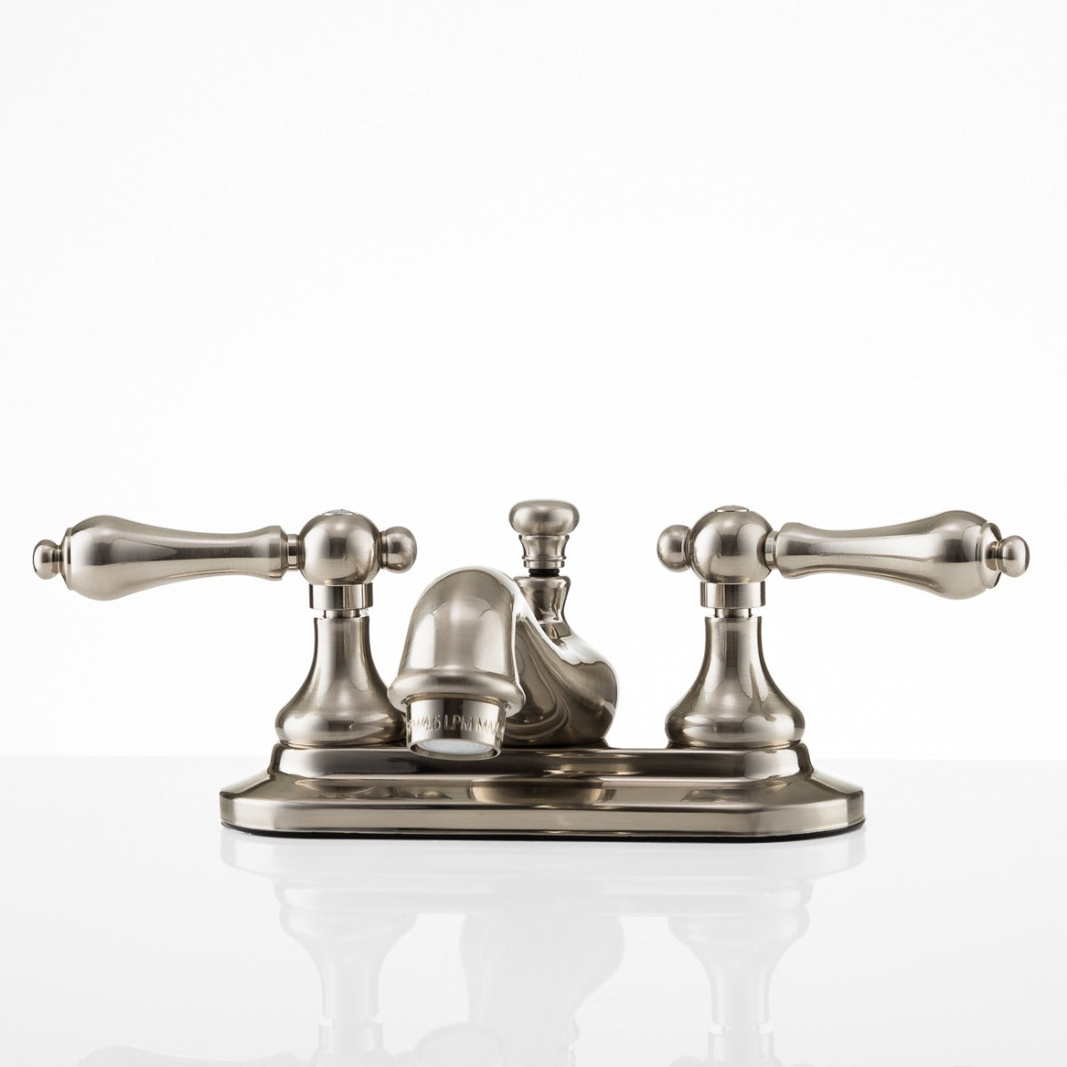MAIDSTONE Charlotte Centerset Bathroom Sink Faucet - Metal Lever Handles