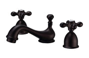 MAIDSTONE Minispread Teapot Bathroom Sink Faucet - Metal Cross Handles