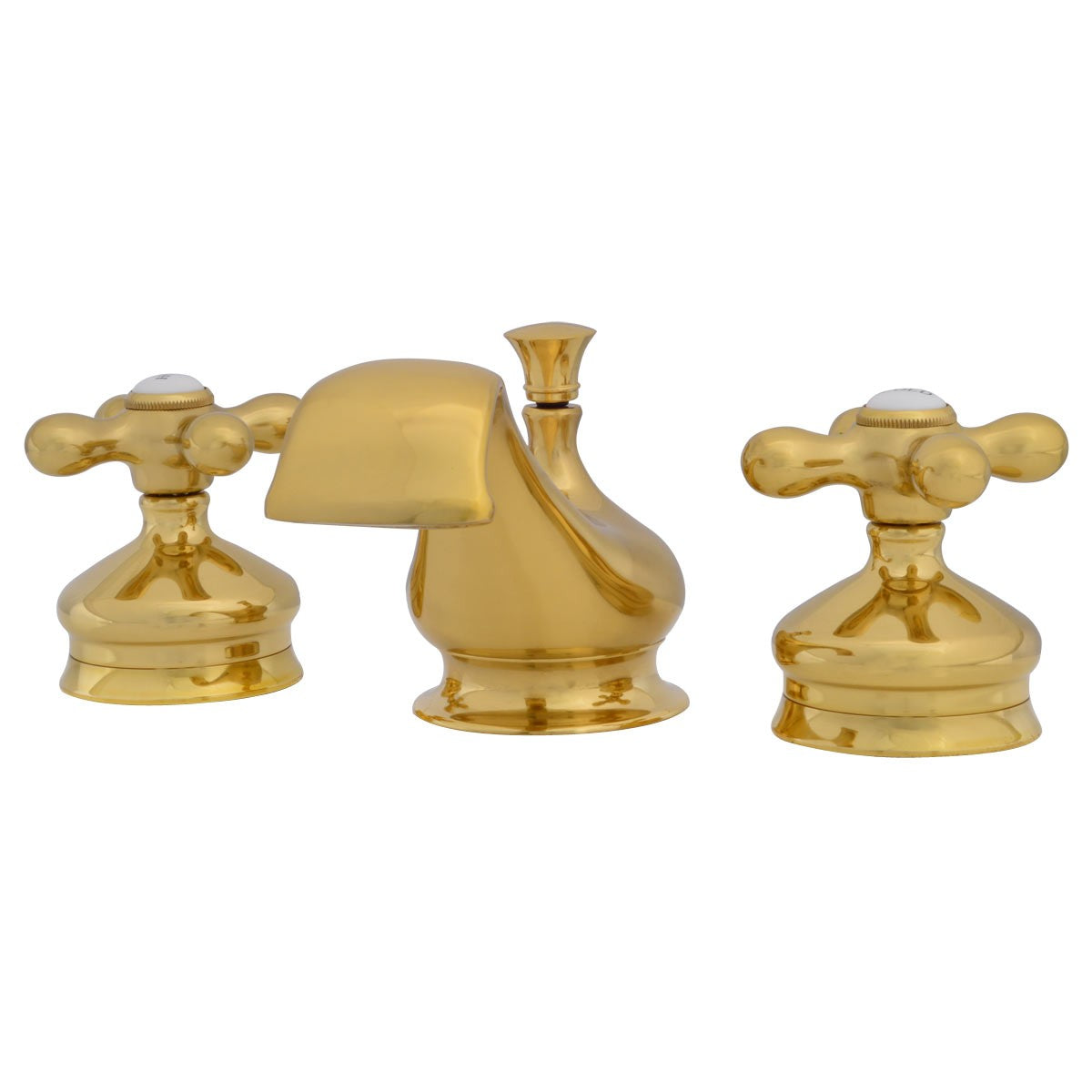 MAIDSTONE Mila Widespread Bathroom Sink Faucet - Metal Cross Handles