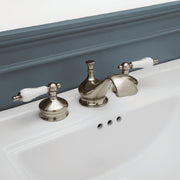 MAIDSTONE Mila Widespread Bathroom Sink Faucet - Porcelain Lever Handles