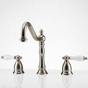 MAIDSTONE Ashford Widespread Bathroom Sink Faucet - Porcelain Lever Handles