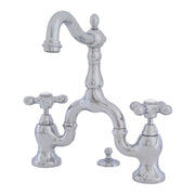 MAIDSTONE Bellmont Bridge Bathroom Sink Faucet - Metal Cross Handles