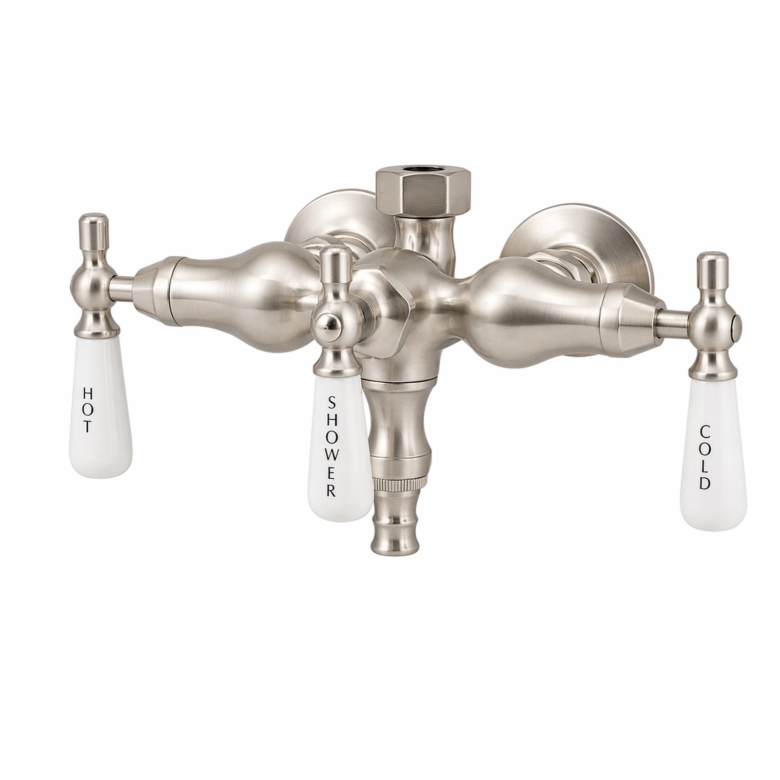 MAIDSTONE Tub Wall Mount Shower Kit with Down Spout Faucet