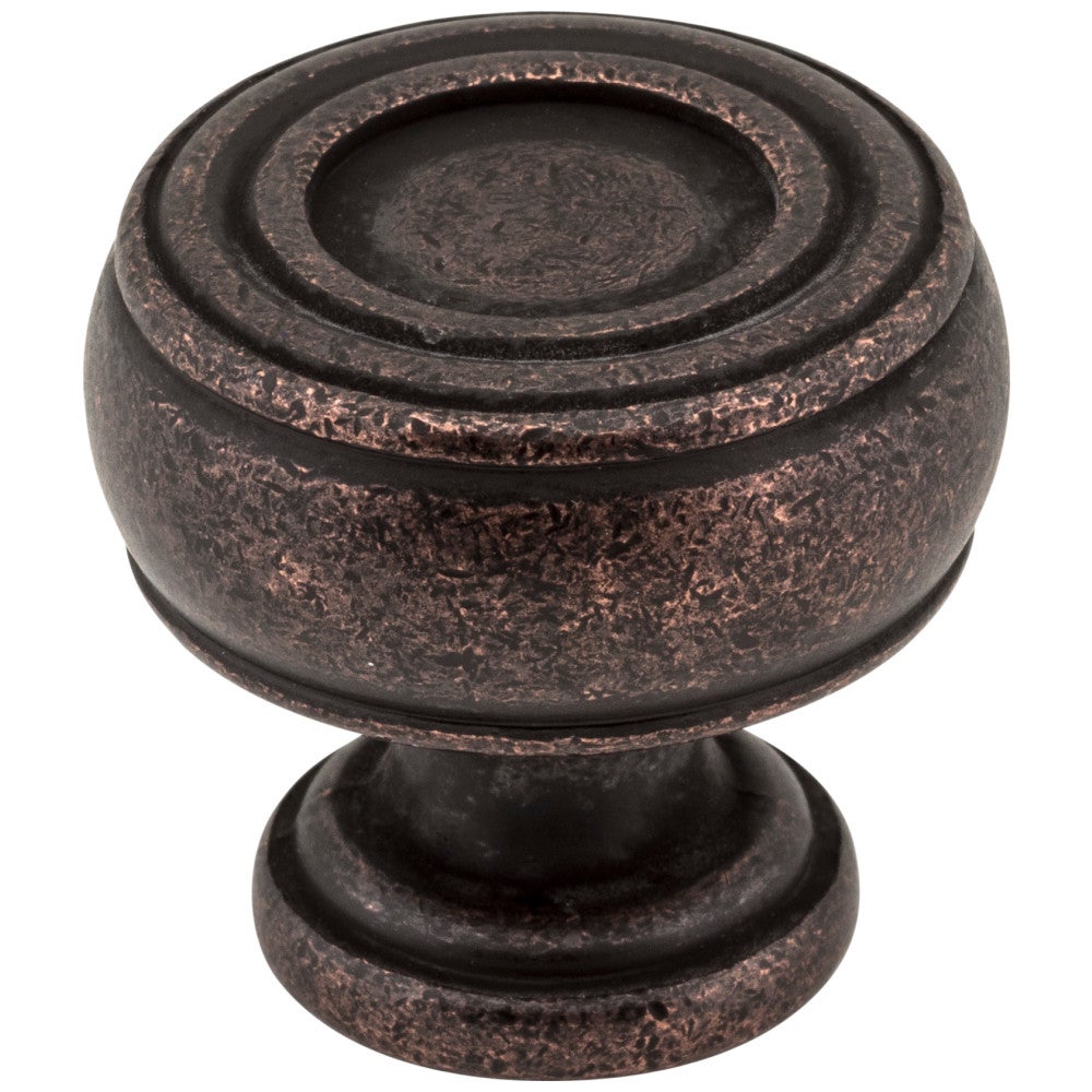 Hardware Resources 1-3/16" Diameter Satin Nickel Barrel Bremen 2 Cabinet Knob