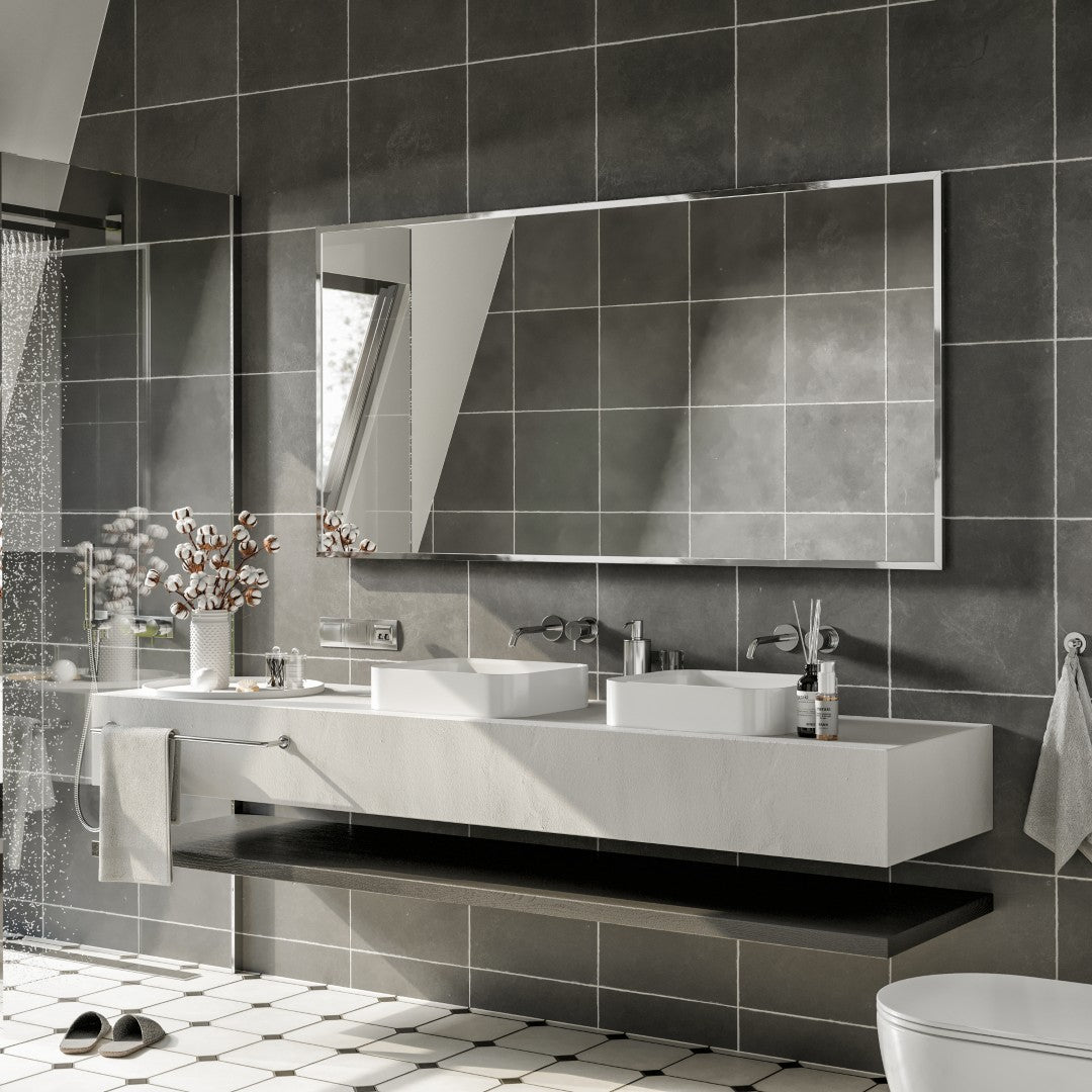 Eviva Sax Metal Framed Mirror