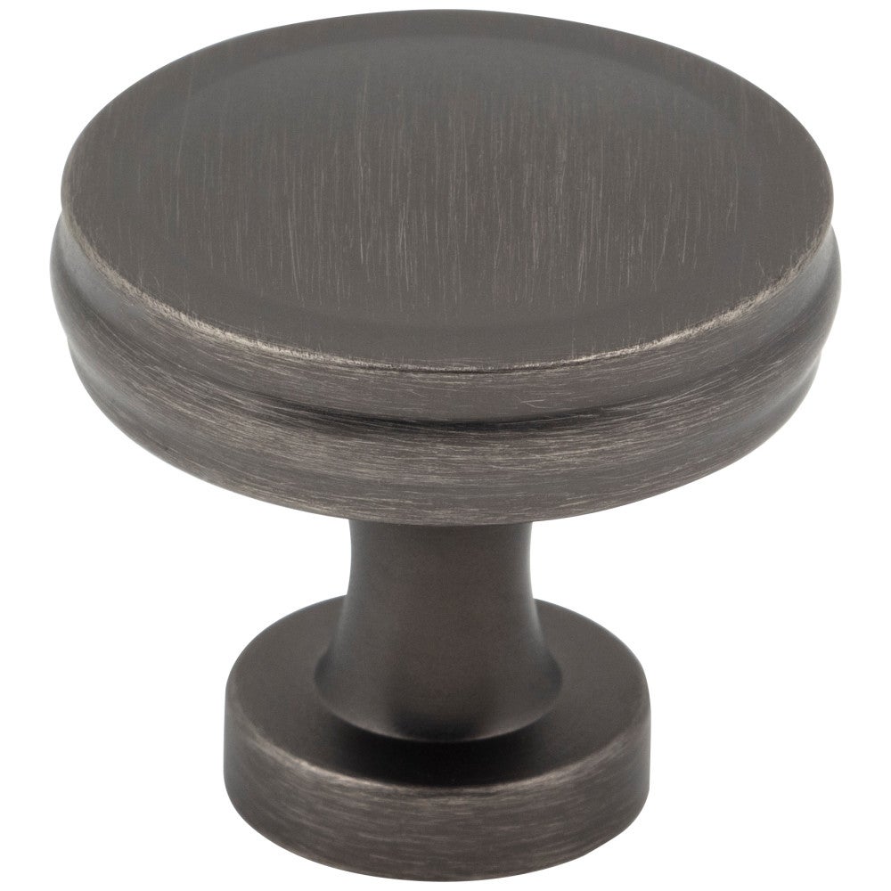 Hardware Resources 1-3/8" Diameter Satin Nickel Jules Cabinet Knob
