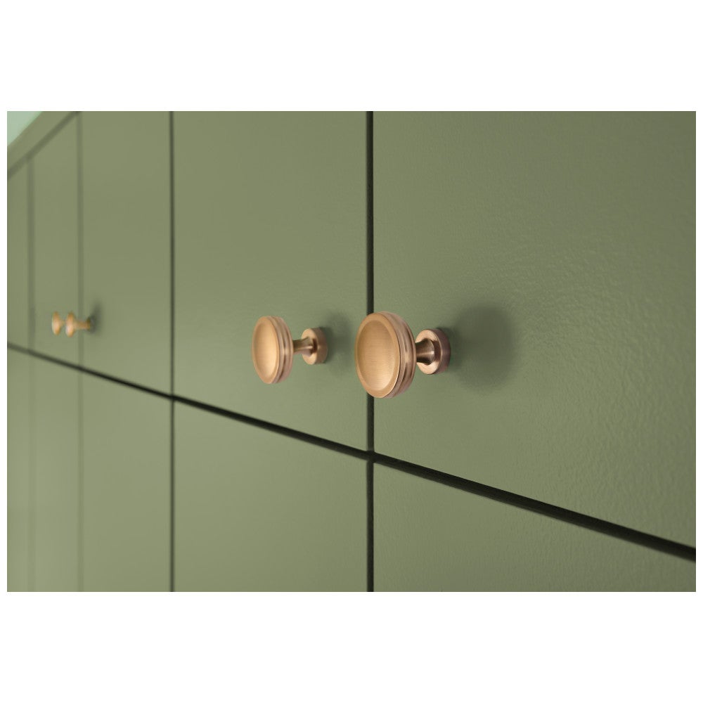 Hardware Resources 1-3/8" Diameter Satin Nickel Jules Cabinet Knob