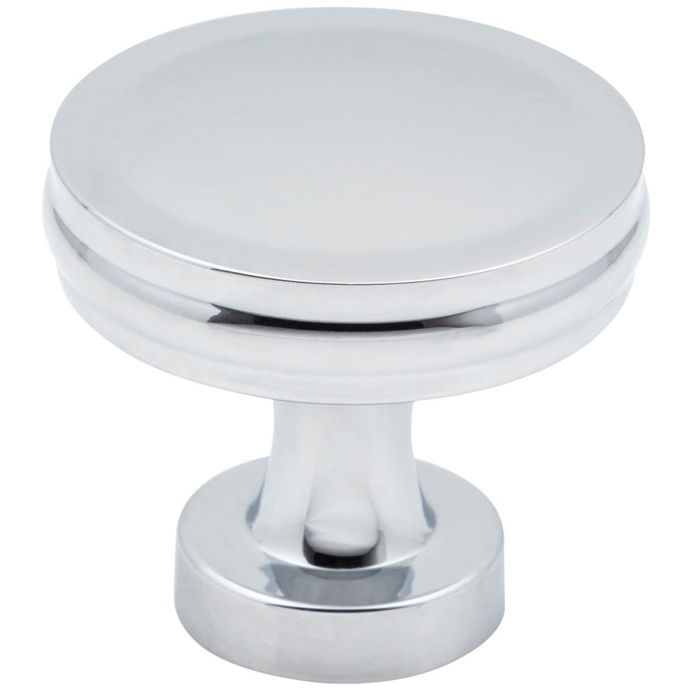 Hardware Resources 1-3/8" Diameter Satin Nickel Jules Cabinet Knob